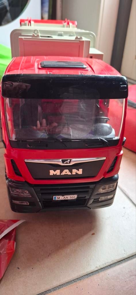 MAN vuilniswagen vrachtwagen gratis, Ophalen, Gebruikt