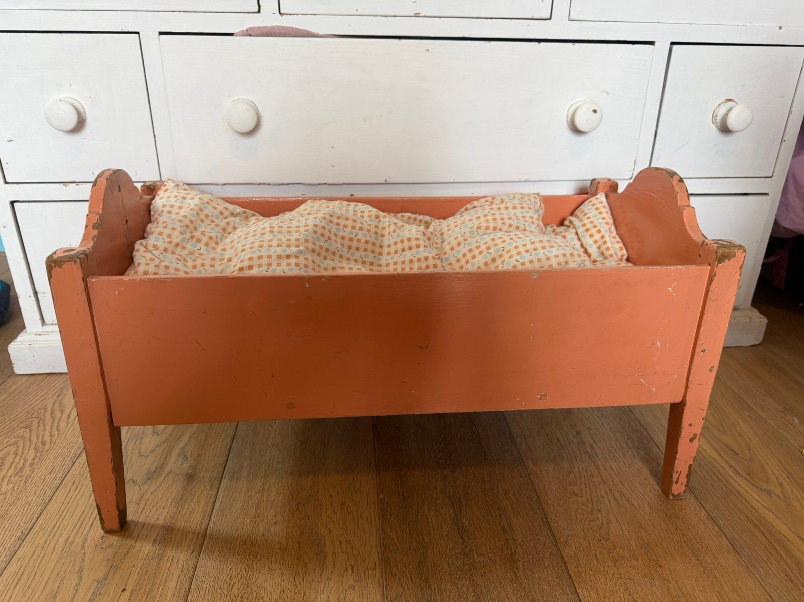 Vintage poppenbedje, Ophalen, Gebruikt, Babypop
