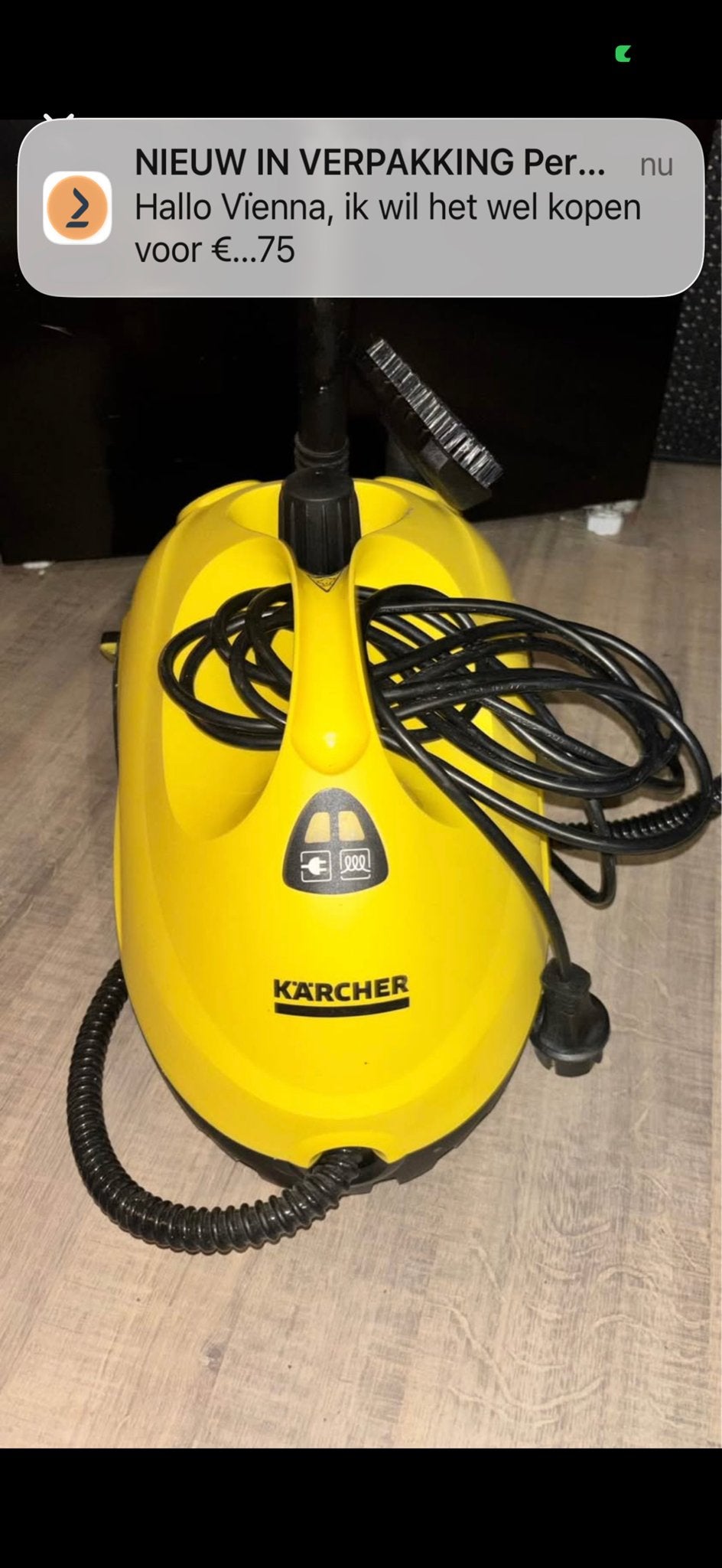 Kärcher SC2 Stoomreiniger - Krachtige en Efficiënte Reinigin, Ophalen, Inclusief accessoires, Gebruikt, Kärcher