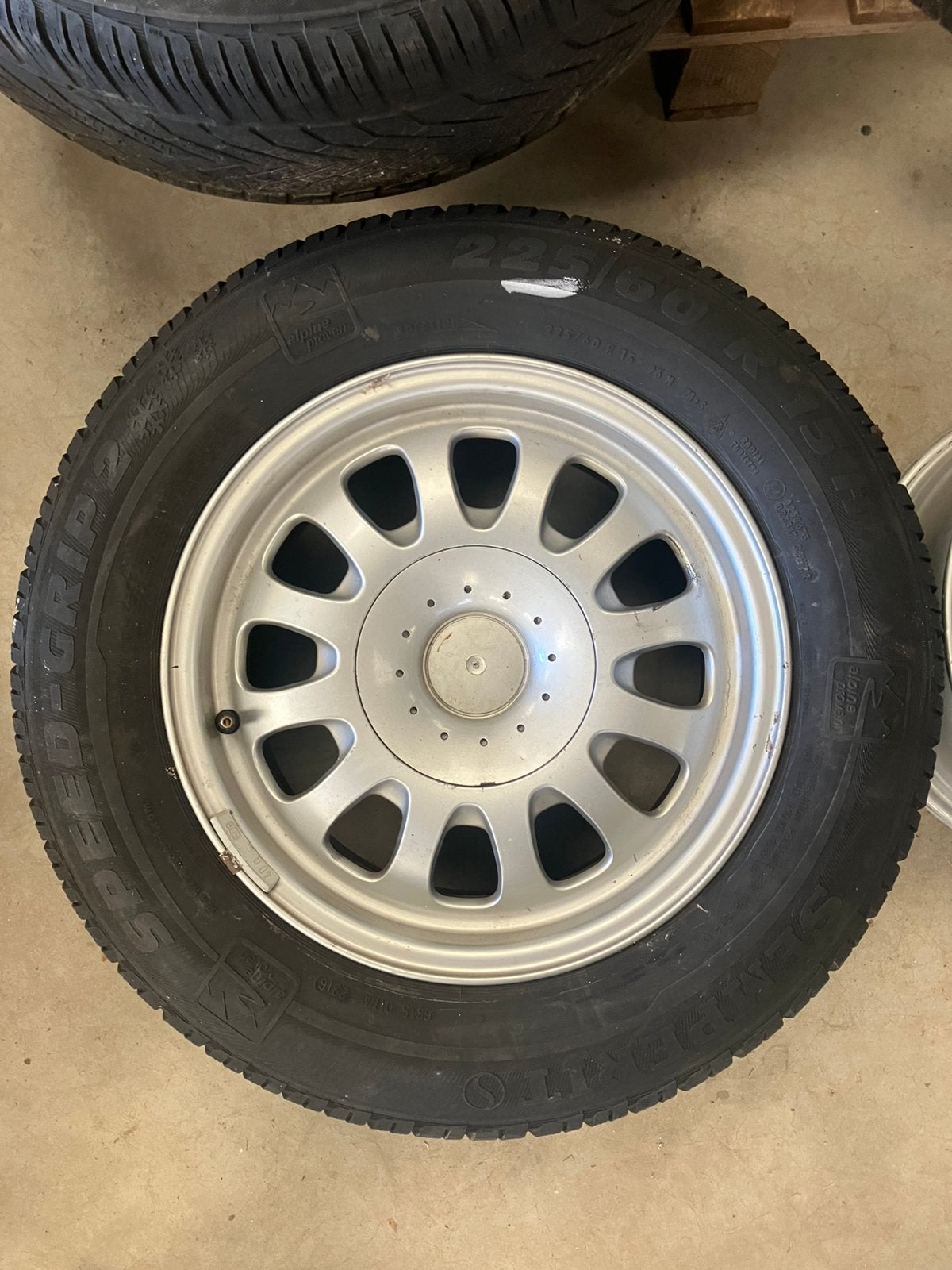 13 banden met velg, Auto-onderdelen, Banden en Velgen, Banden en Velgen, Winterbanden, 225 mm, Ophalen