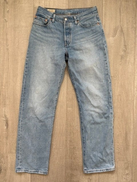 Levi's 501 Orginal Jeans - W27 L32 - Lichtblauw, Blauw, W32 (confectie 46) of kleiner, Ophalen of Verzenden, Zo goed als nieuw