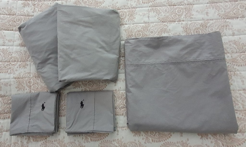 Laken lits jumeaux, slopen en hoeslakens van Ralph Lauren, Beddengoedset, Katoen, Tweepersoons, Ophalen of Verzenden
