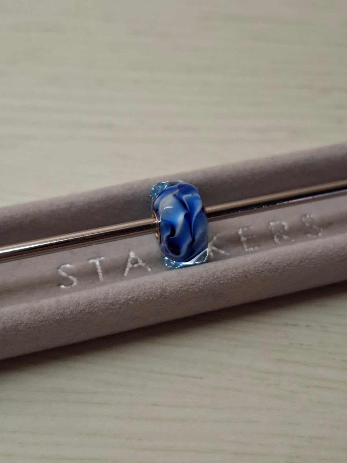 Gereserveerd, Ophalen of Verzenden, Zo goed als nieuw, Glas of Kristal, Trollbeads