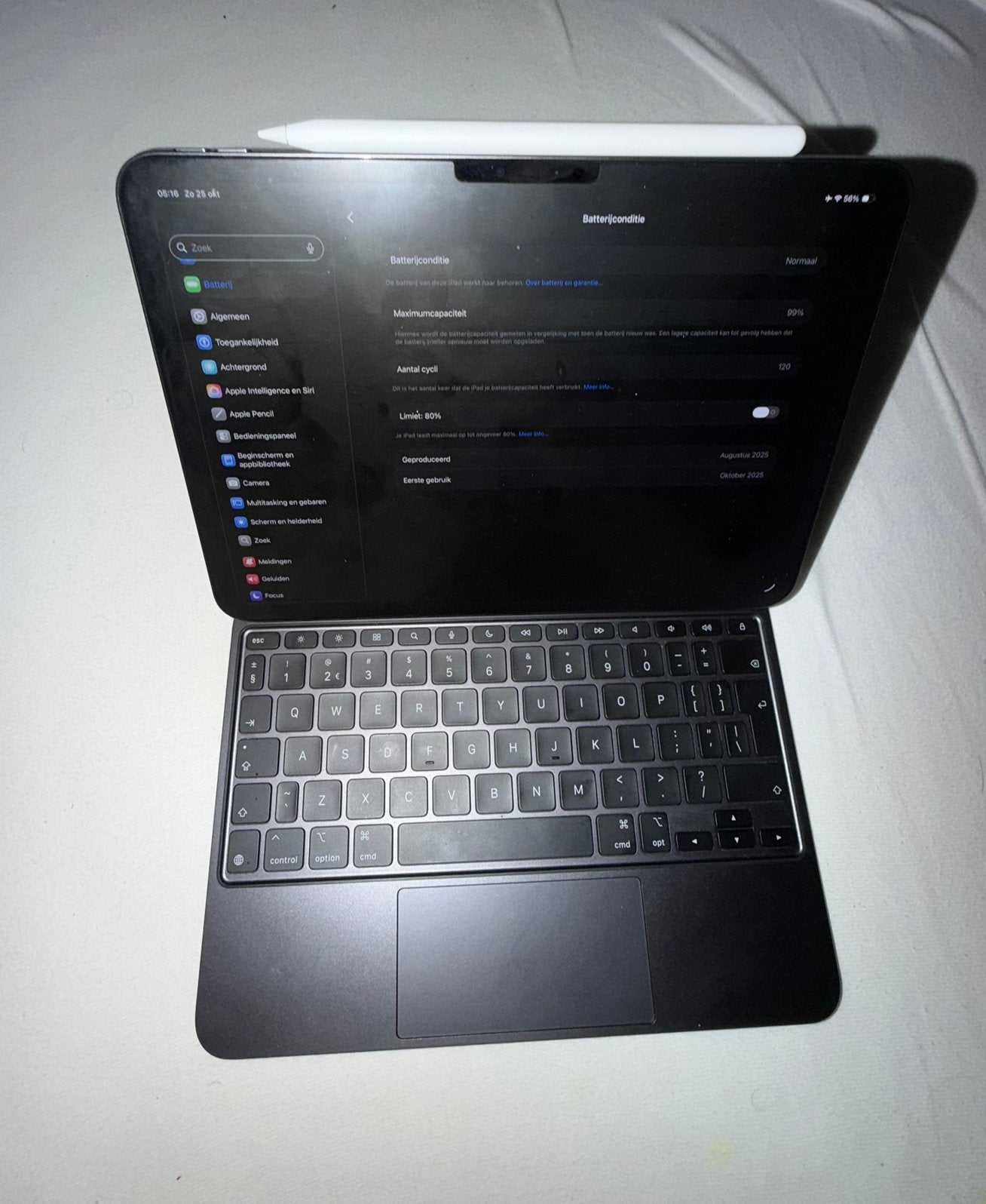 IPad Pro 11inch m5 - Magic keyboard - Pencil pro, Computers en Software, Ophalen, 11 inch, Zo goed als nieuw, Apple iPad Pro