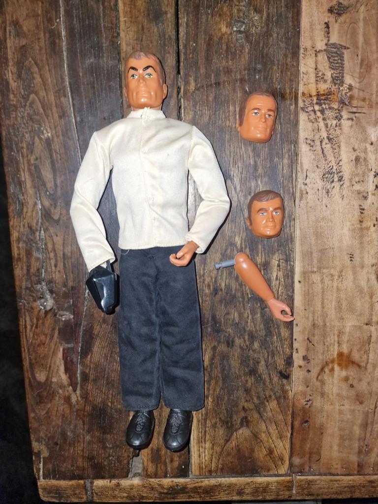 Six million dollar man MASKATRON, Verzenden, Gebruikt