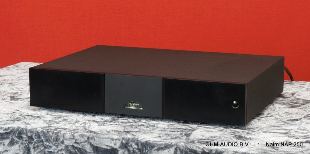 Naim NAP 250 DR, Stereo Eindversterker, Nieuwstaat, Compleet, Ophalen of Verzenden, Zo goed als nieuw, Overige merken