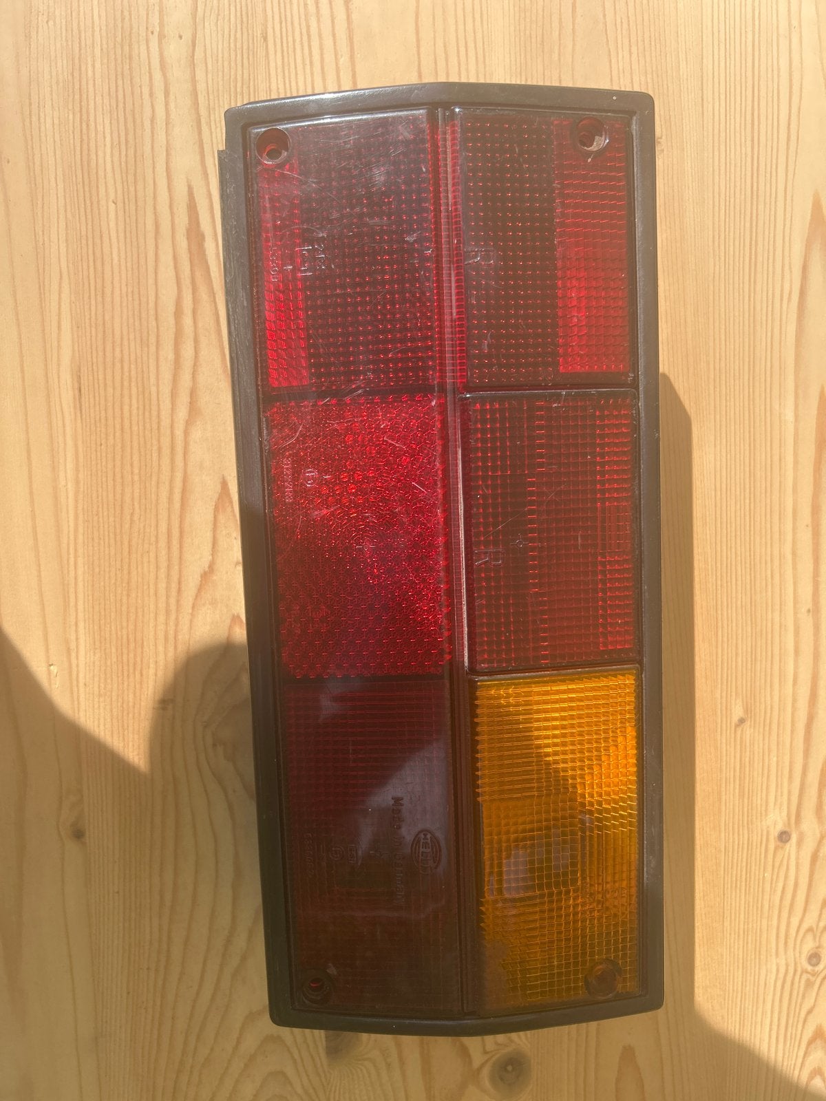 Hella Achterlicht VW transporter T3 rechts, Ophalen of Verzenden, Gebruikt, Volkswagen