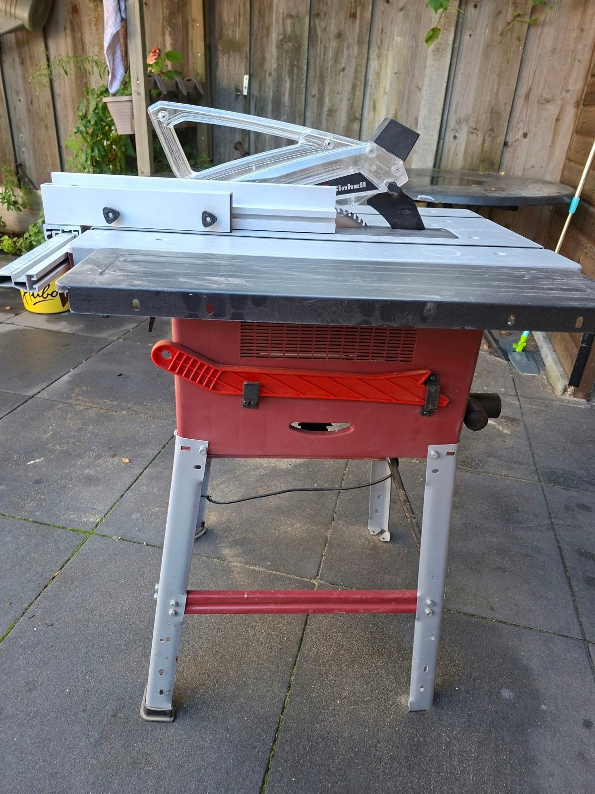 Einhell TH-TS 1525 U Tafelzaag - Zeer goede staat, Ophalen, Zo goed als nieuw, Cirkelzaag