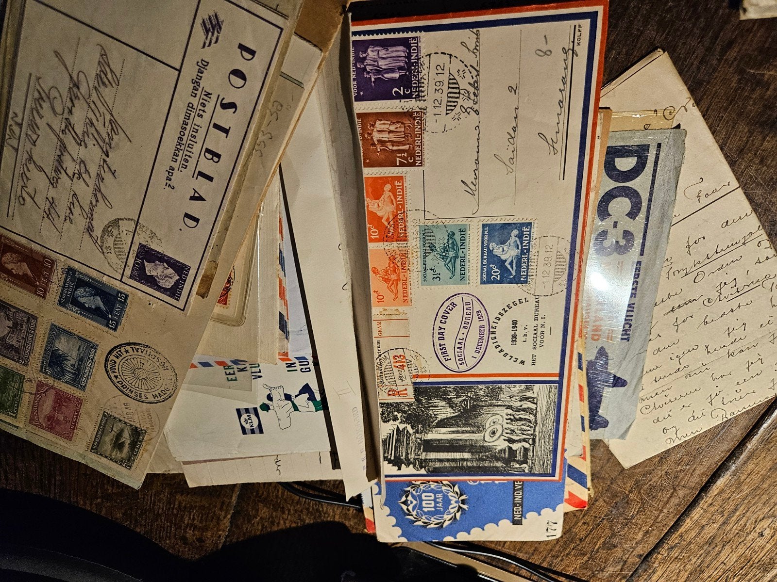 Enveloppen en brieven Nederlands Indië, Postzegels en Munten, Verzenden, Envelop