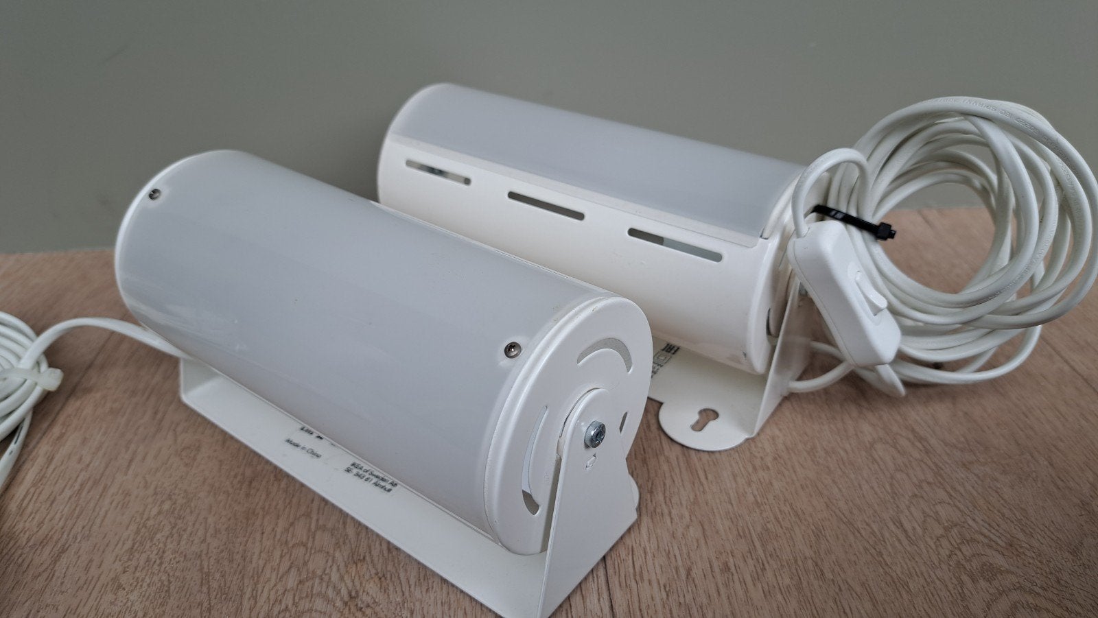 Vintage IKEA wandlampjes, Huis en Inrichting, Lampen | Wandlampen, Bedlamp, IKEA, Ophalen of Verzenden, Gebruikt