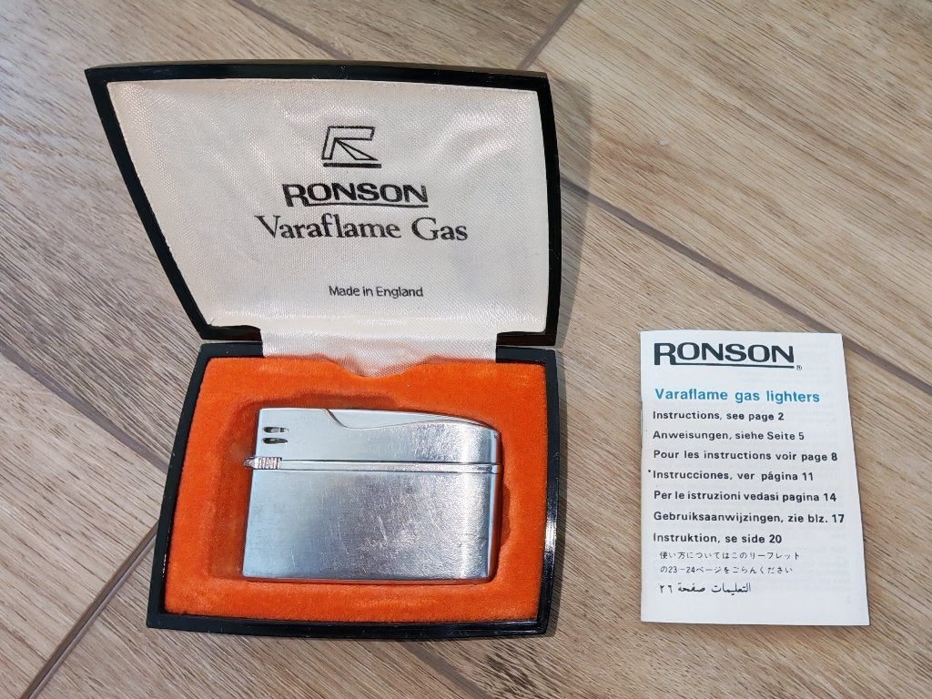 Nette Roble Gas Countess Aansteker in Doos, Ophalen of Verzenden, Zo goed als nieuw, Aansteker