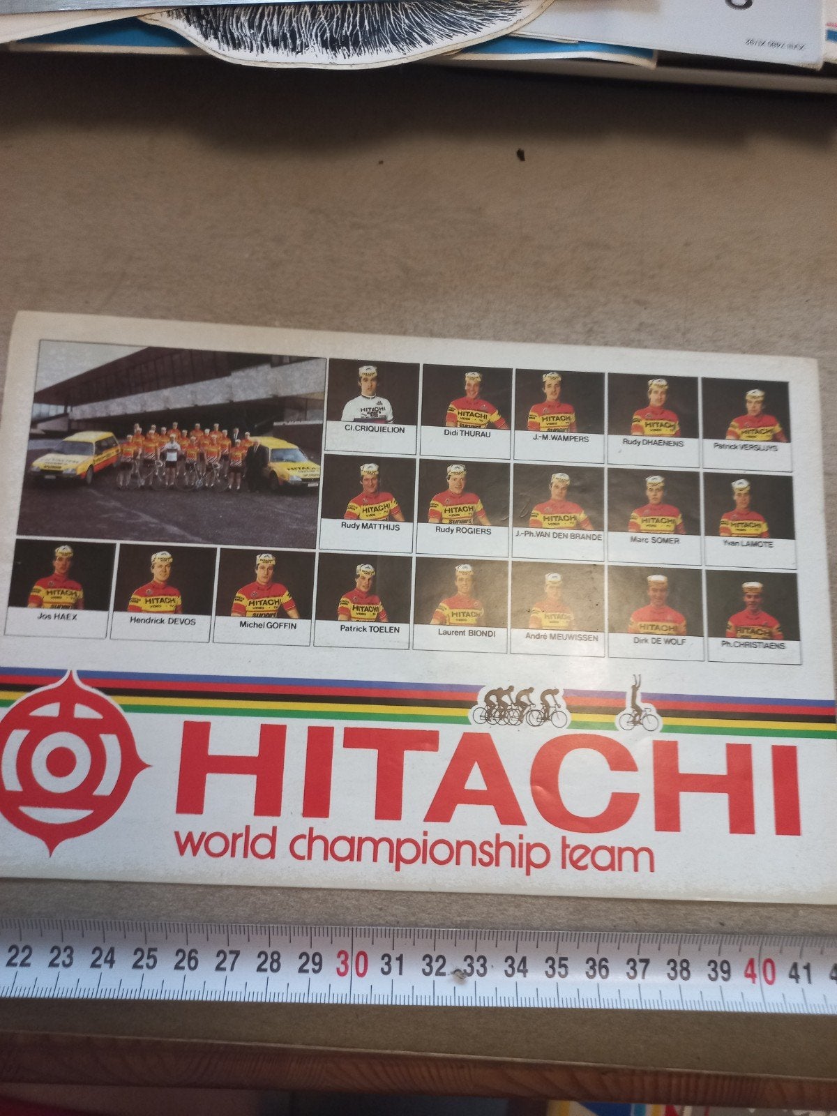 Hitachi world championship team 85, Verzamelen, Ophalen of Verzenden, Zo goed als nieuw
