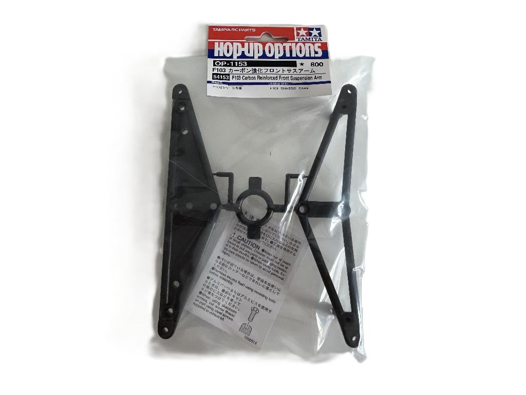 Tamiya F104/W/F103 vooras carbon T54153 1/10, Verzenden, Nieuw, Onderdeel