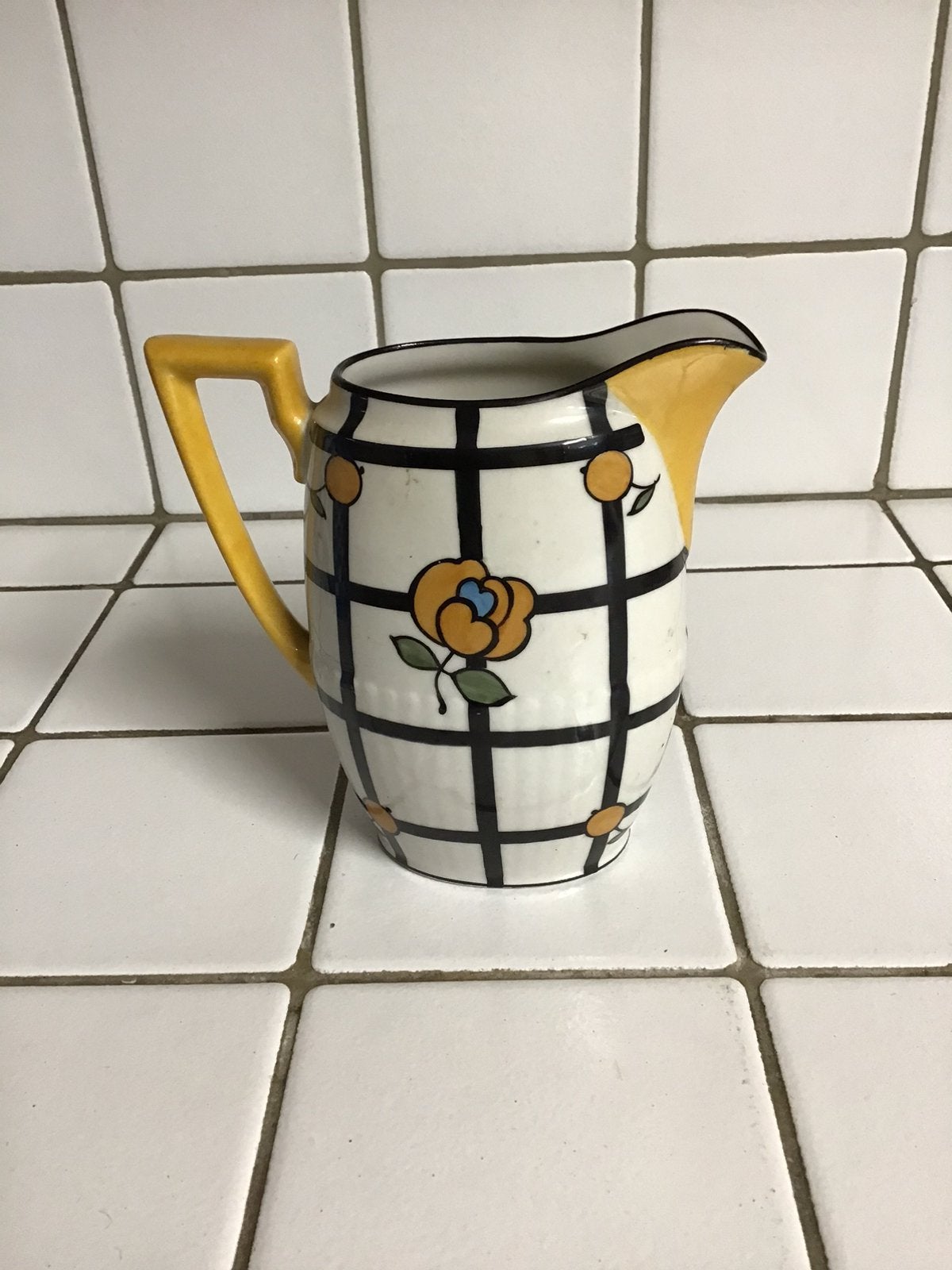 Prachtig melkkannetje Art Deco Limoges, Ophalen of Verzenden