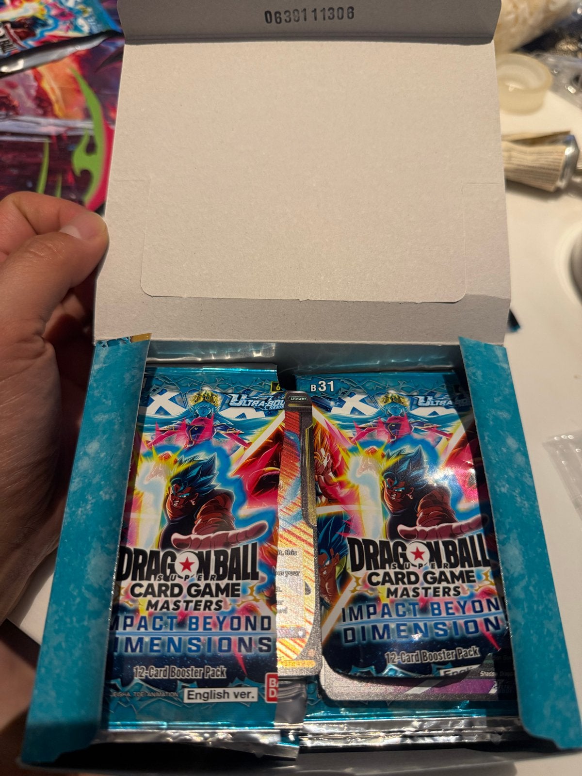 Dragon Ball Masters B31 Impact Beyond Dimensions Bulk, Ophalen of Verzenden, Gebruikt, Meerdere kaarten