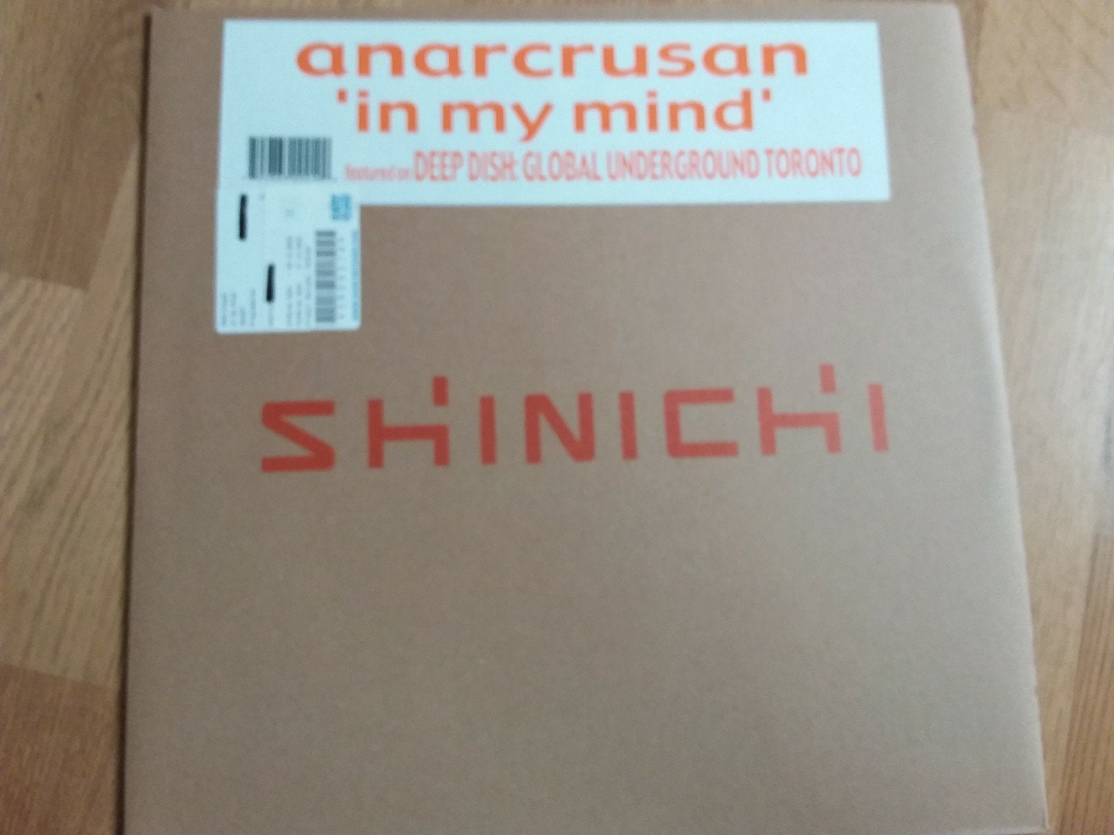 Vinyl      Anarcrusan / In My Mind, Ophalen of Verzenden, Zo goed als nieuw, Overige formaten
