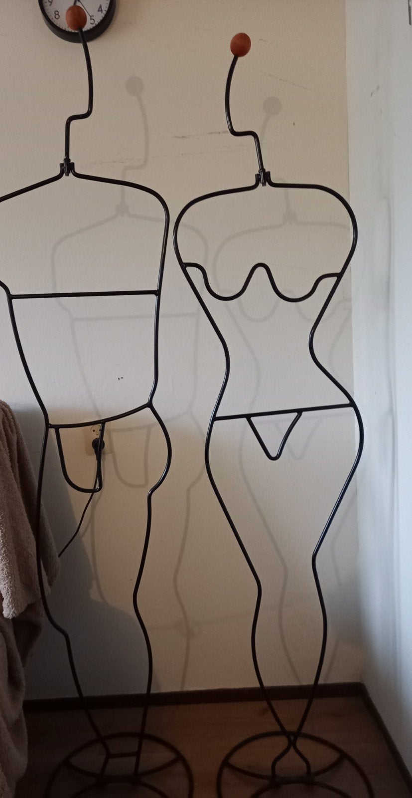 Design paspoppen dames en heren, Ophalen, Paspop