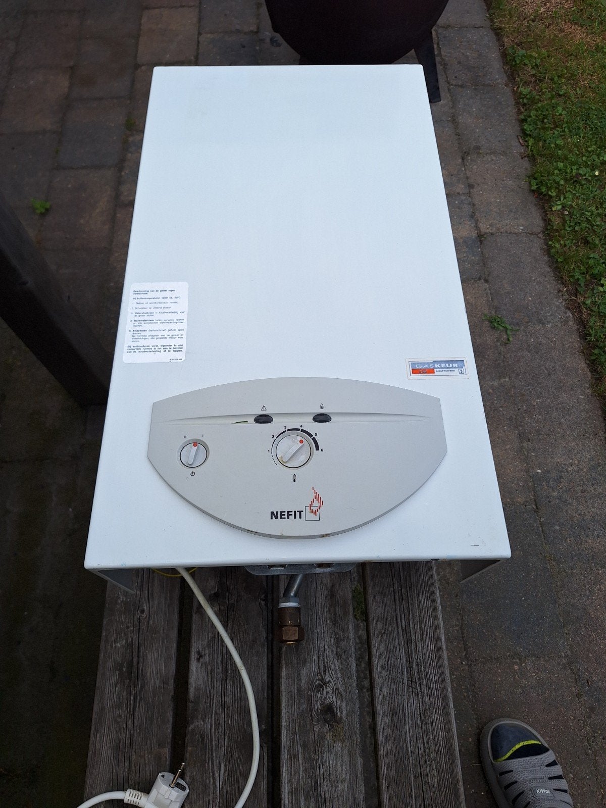 Nefit geiser, Minder dan 20 liter, Ophalen, Gebruikt