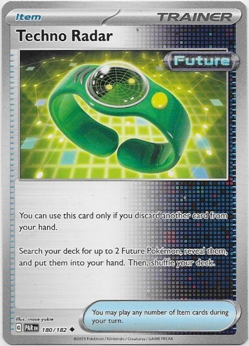 Paradox Rift,  Techno Radar [uncommon] 180/182, Verzenden, Nieuw, Losse kaart