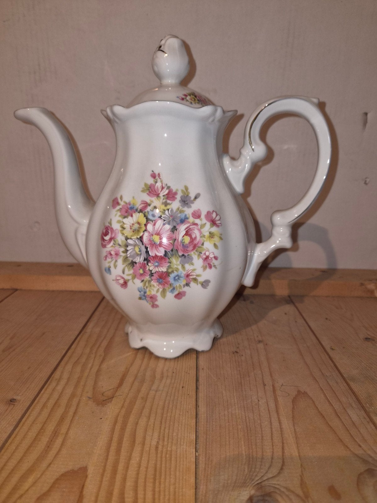 Kronester Bavaria Koffiepot met bloemmotief, Ophalen of Verzenden