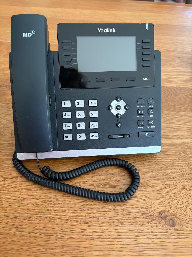 VoIP telefoon Yealink T46G, Ophalen, Gebruikt, Telefoon