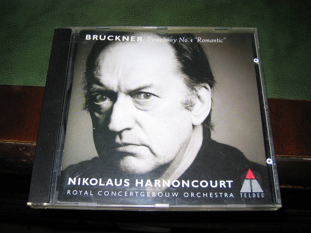 Bruckner – Symphony 4 Romantik – Harnoncourt - , Ophalen of Verzenden, Classicisme, Gebruikt, Kamermuziek