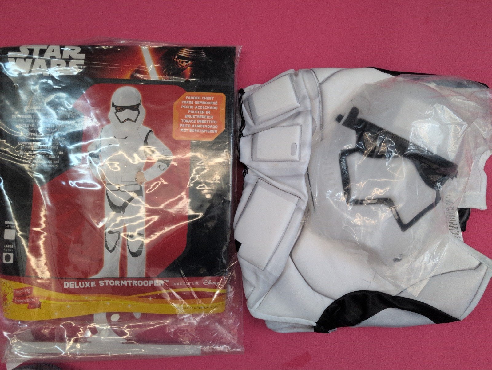 Star Wars Deluxe Stormtrooper Kostuum - Nieuw in verpakking, Kinderen en Baby's, Carnavalskleding en Verkleedspullen, Ophalen of Verzenden