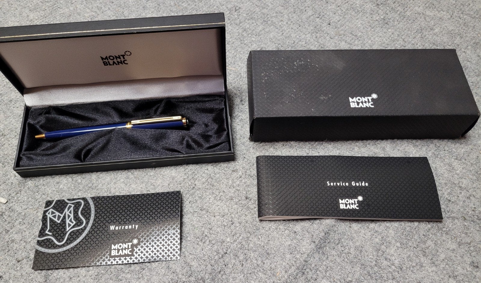 Mont Blanc Noblesse Oblige navy blue nieuw, Verzamelen, Pennenverzamelingen, Ophalen of Verzenden, Nieuw