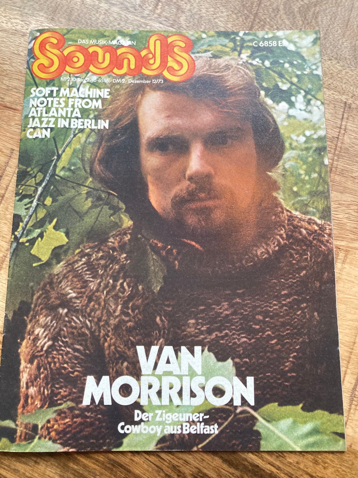 SOUNDS Duits magazine 1973 SOFT MACHINE Lilac Angels CAN, Boeken, Ophalen of Verzenden, Zo goed als nieuw, Muziek, Film of Tv
