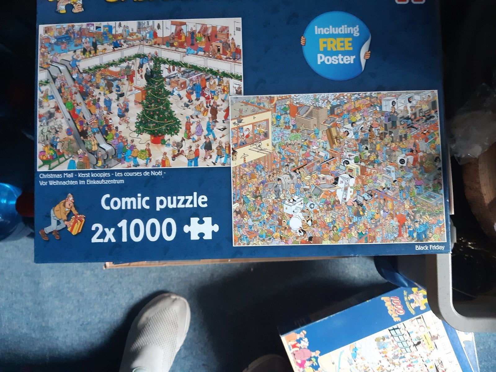 Jan van Haasteren puzzels, Ophalen, 500 t/m 1500 stukjes, Zo goed als nieuw