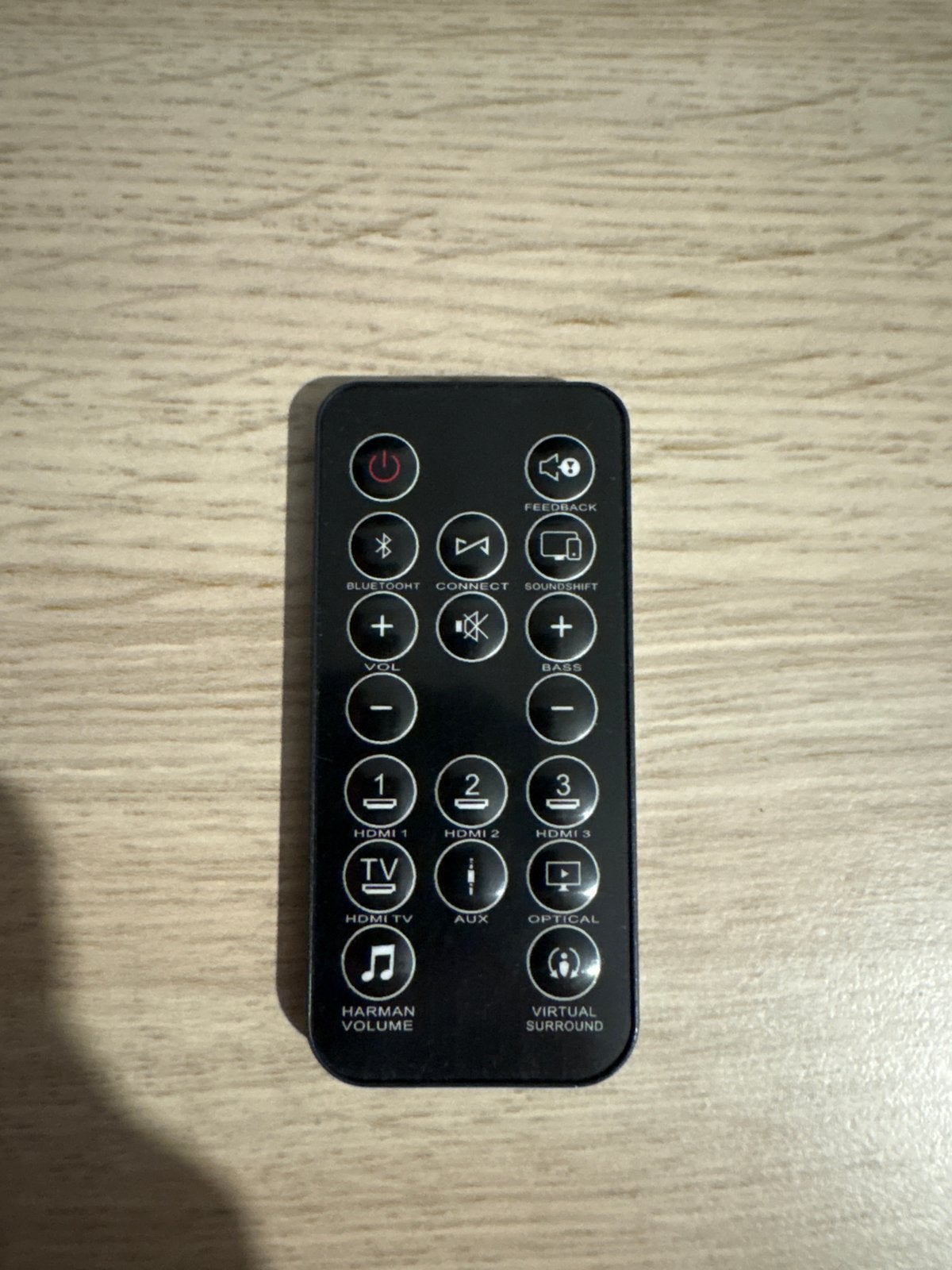 Harman Kardon SB20 afstandsbediening, Ophalen of Verzenden, Gebruikt, Origineel, Receiver of Versterker