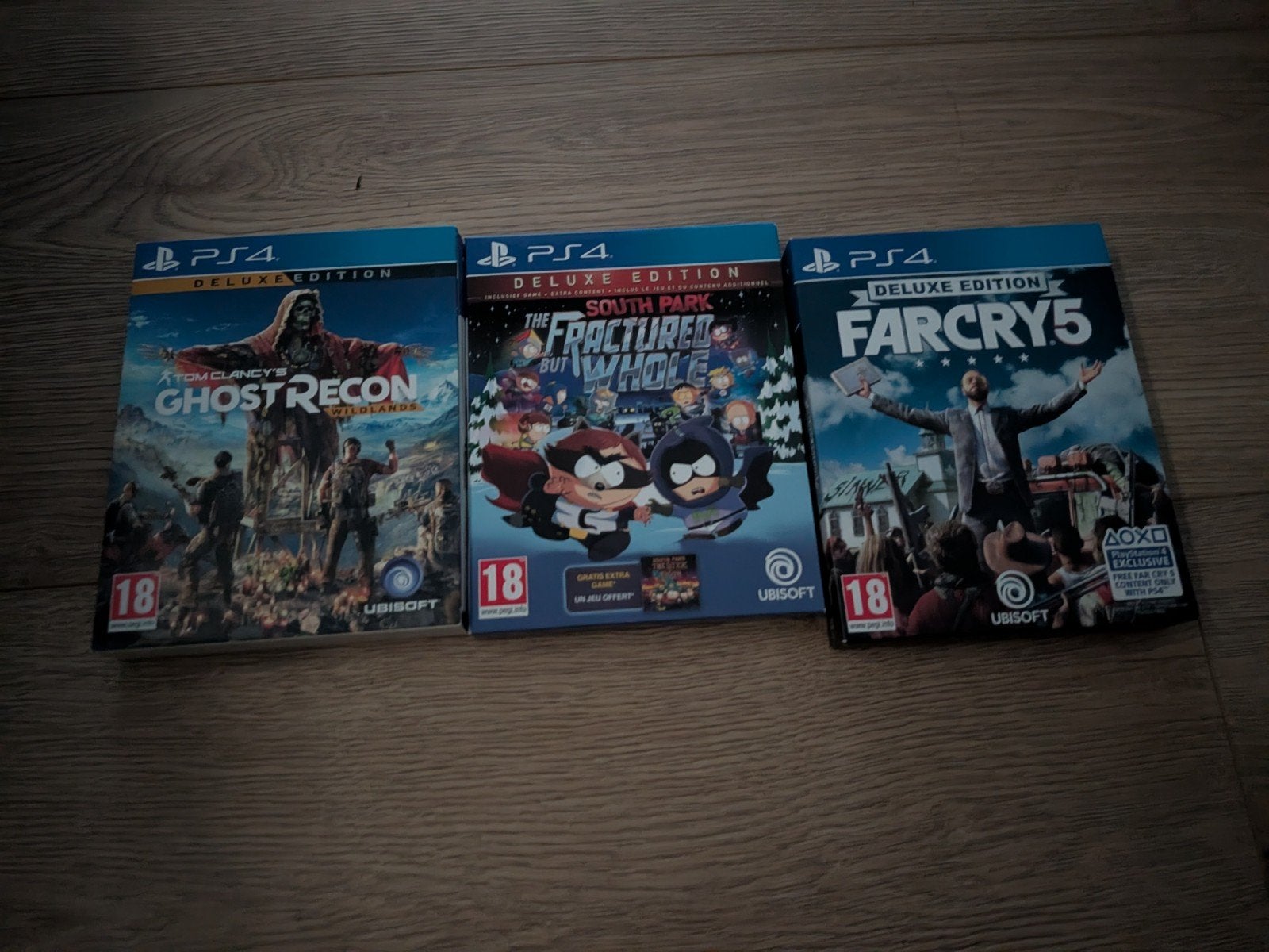 PS4 Games: Far Cry 5, Ghost Recon Wildlands, South Park, Avontuur en Actie, Online, Vanaf 18 jaar, 1 speler
