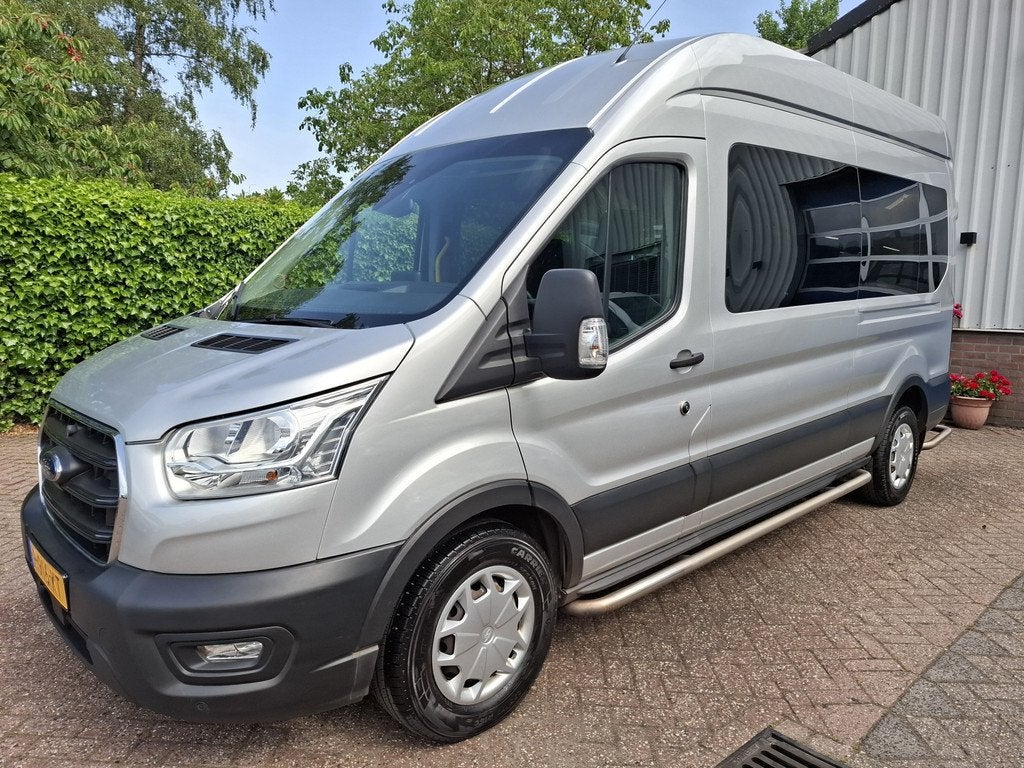 Ford Transit Kombi 350 2.0 TDCI L3H3 21750.- INCL BTW 9-PERS, Auto's, Stof, Euro 6, Bedrijf, Diesel
