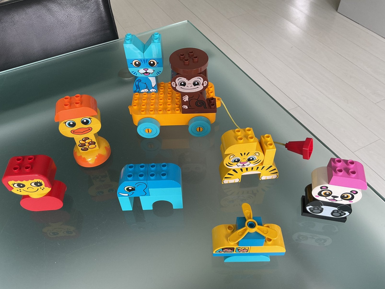 Lego Duplo dieren, Ophalen of Verzenden, Zo goed als nieuw, Duplo