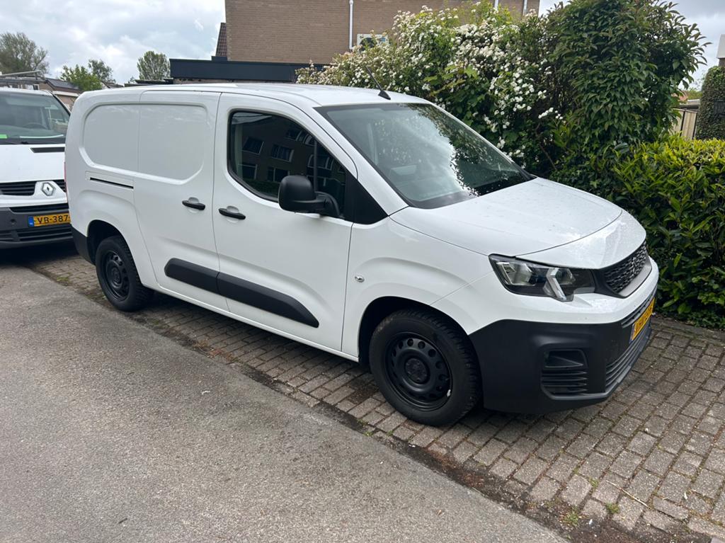 Peugeot Partner 1.5 Bluehdi 100pk Long 2021 Wit, Voorwielaandrijving, 730 kg, Euro 6, 4 cilinders