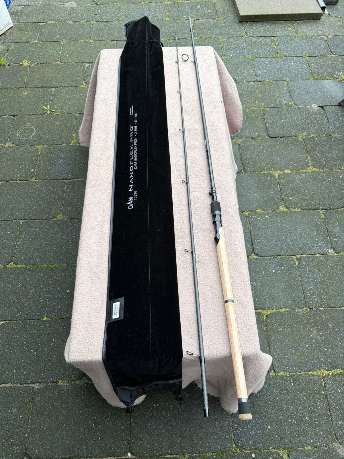 Nieuwe dam nanoflex pro 2.70m cw 30-80gr hengel / spinhengel, Ophalen of Verzenden, Nieuw, Werphengel
