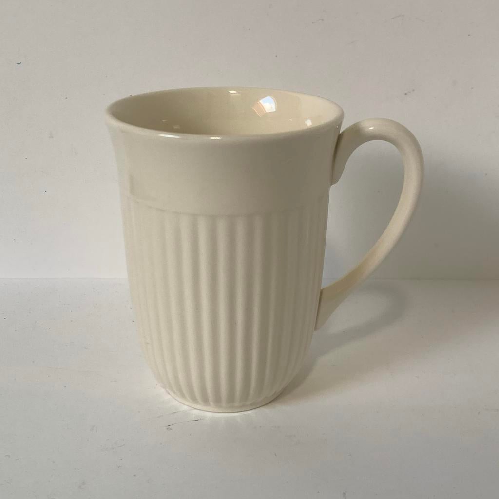 Wedgwood Queen's Ware Edme Mok - Crème Geribbeld, Ophalen of Verzenden