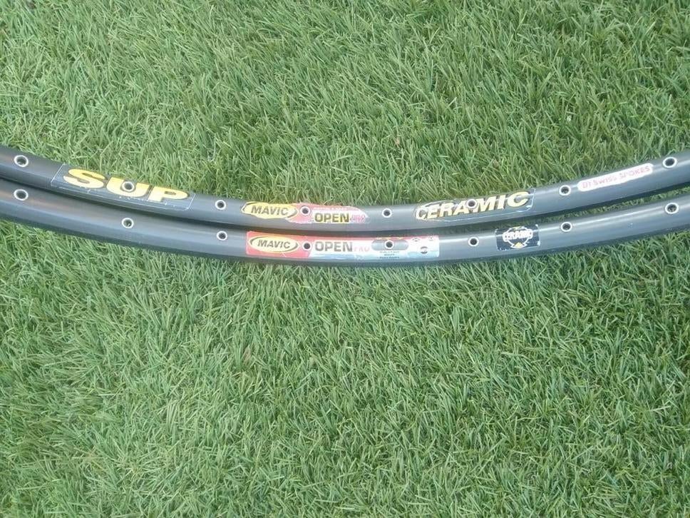 Ceramic Mavic 2st. velgen 32gt. Draadvelg, Ophalen of Verzenden, Wiel