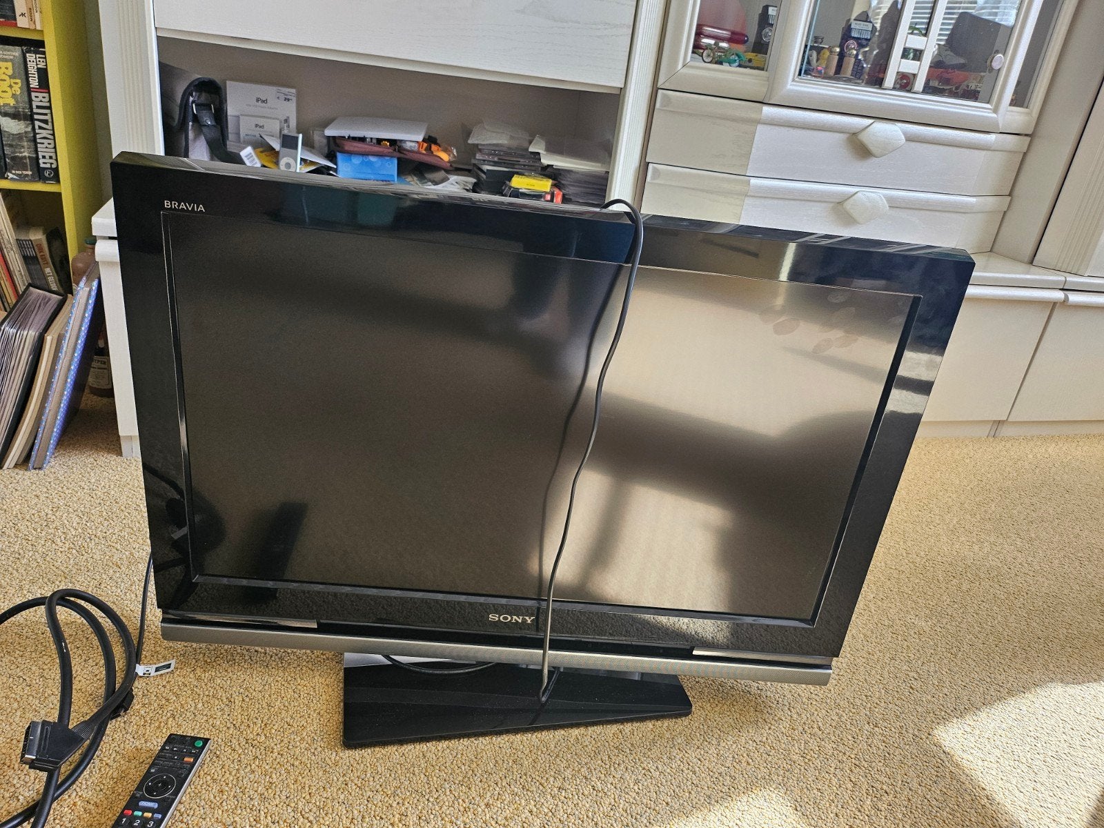 Sony Bravia KDL-32W4220 LCD TV - 32 inch, Ophalen, Gebruikt, 50 Hz, 80 tot 100 cm