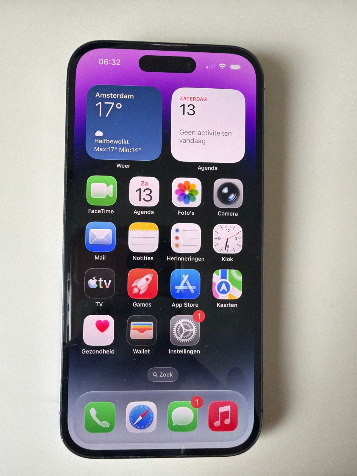 Iphone 14 pro, Ophalen, 83 %, Zwart, Zo goed als nieuw