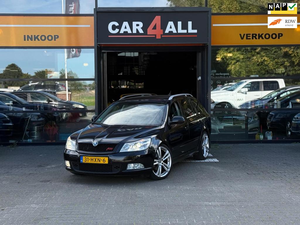 Skoda Octavia Combi 1.8 TSI Elegance Business Line DSG/ABT/S, Auto's, Skoda, 15 km/l, Gebruikt, Zwart, 4 cilinders