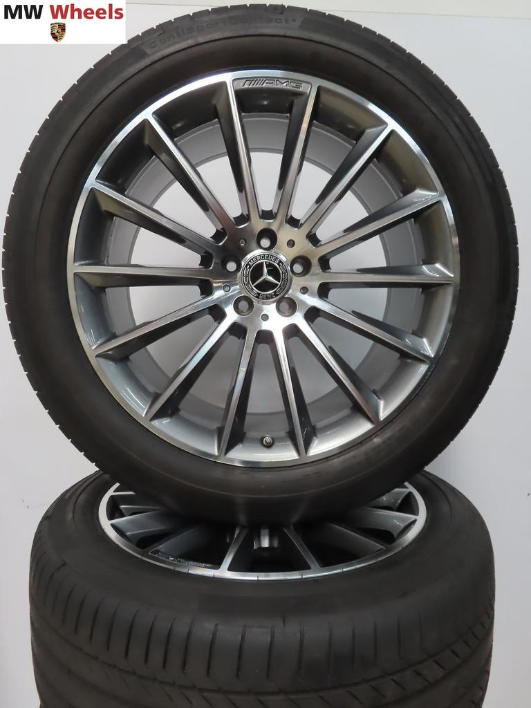 Originele Mercedes GLE 21 inch velgen W167 AMG zomerbanden, Auto-onderdelen, Banden en Velgen, Gebruikt, -, 275 mm, -
