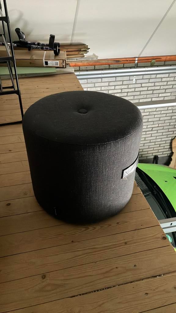 Poef riverdale, Ophalen, Zo goed als nieuw, Rond, Minder dan 50 cm