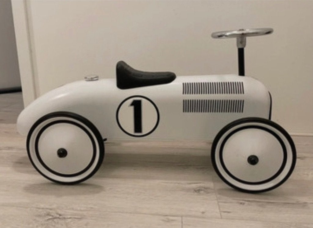 Retro roller wit, Ophalen, Zo goed als nieuw