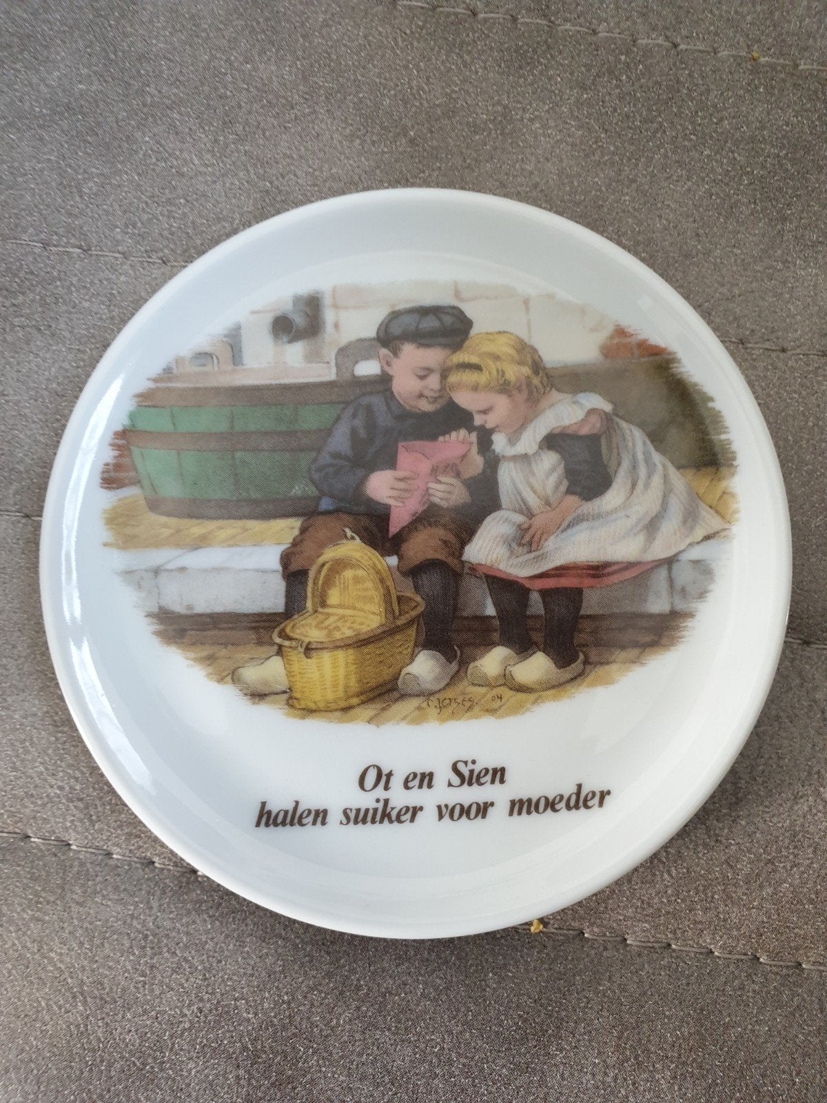 Decoratief bordje Ot en Sien - Royal Schwabap, Ophalen of Verzenden
