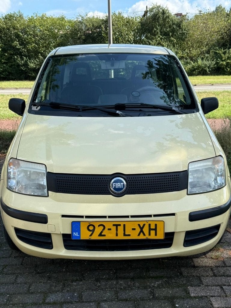 Fiat Panda 1.1 40KW 2006 Geel, Voorwielaandrijving, Stof, 54 pk, 4 stoelen