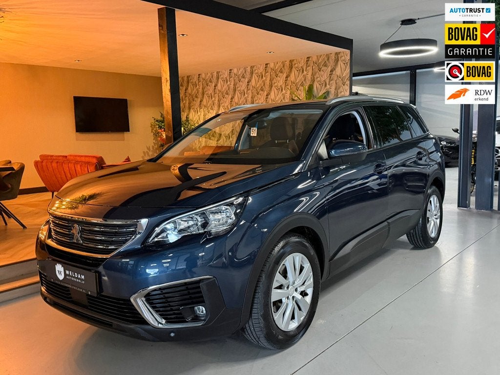 Peugeot 5008 1.2 Allure|7 Zitplaatsen|Nieuwe distributieriem, Auto's, Parkeersensor, Stof, Gebruikt, 1199 cc