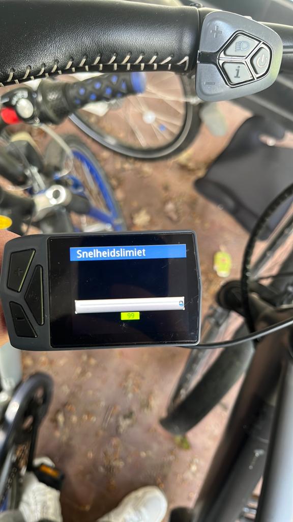 Electrische fiets display, Ophalen, Zo goed als nieuw