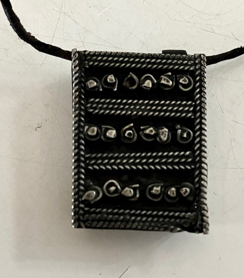 Amulet hanger, Ophalen of Verzenden, Zilver, Overige materialen