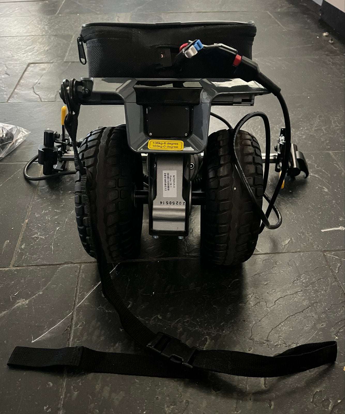 Excel Click & Go Lite II duwondersteuning rolstoel, Diversen, Rolstoelen, Ophalen, Zo goed als nieuw, Duwrolstoel